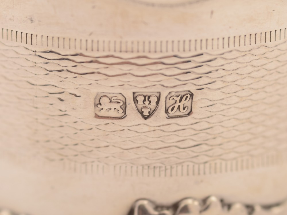 Edwardian Silver Cased Napkin Ring, Chester 1908 View V