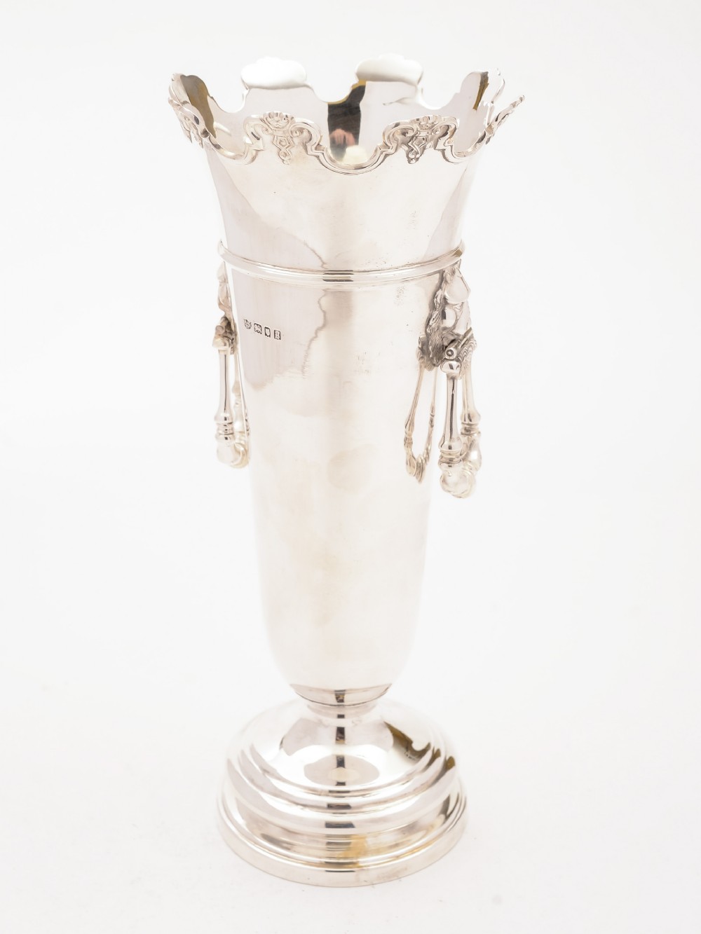 Silver Two-Handled Vase, London 1922