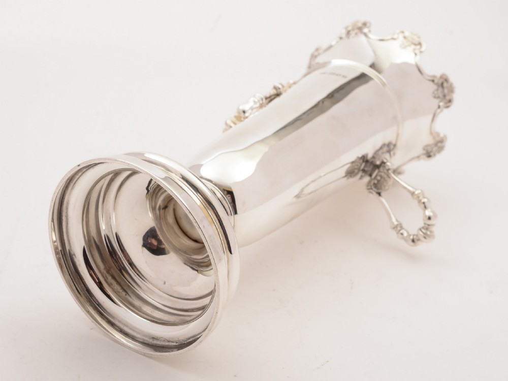 Silver Two-Handled Vase, London 1922 View III