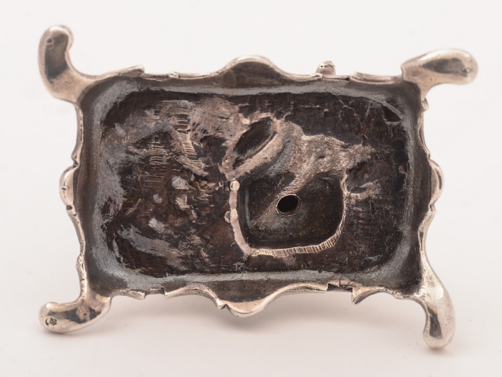 Victorian Silver Cherub Ornament, London 1891 View III