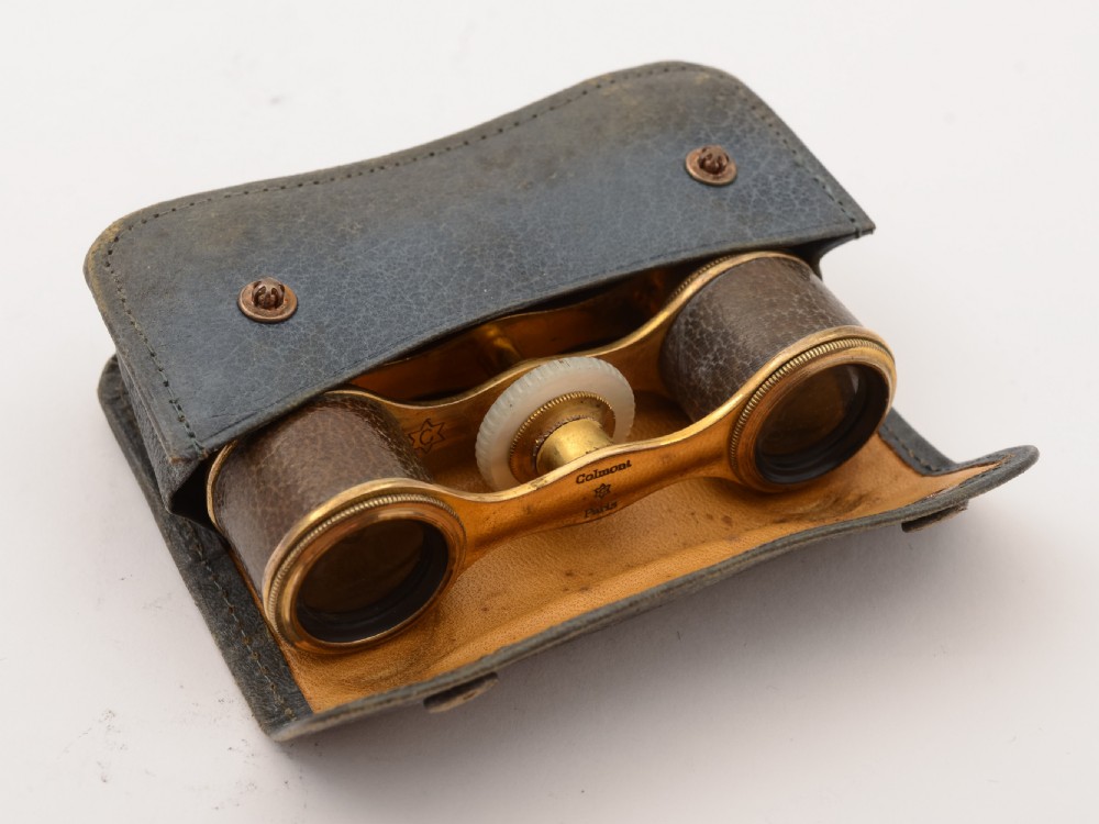 French Brass Gilt Opera Glasses, Circa 1900 View IV