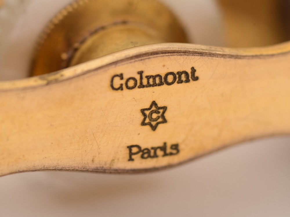 French Brass Gilt Opera Glasses, Circa 1900 View VI