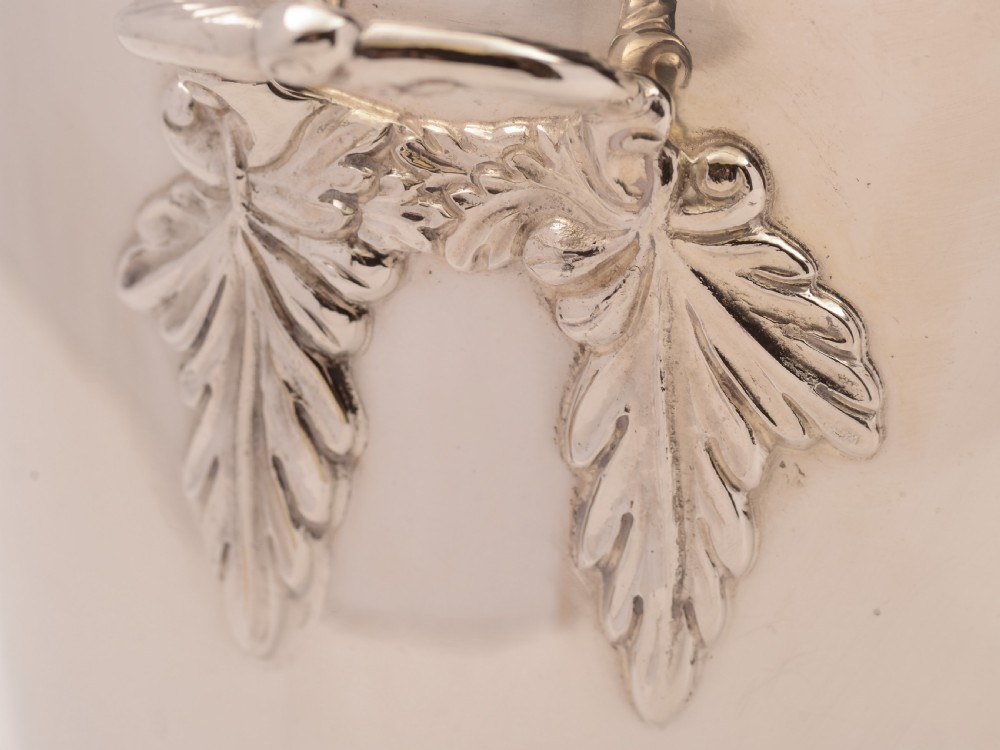 Pair of Silver Plated Ice Buckets, Circa 1930 View V
