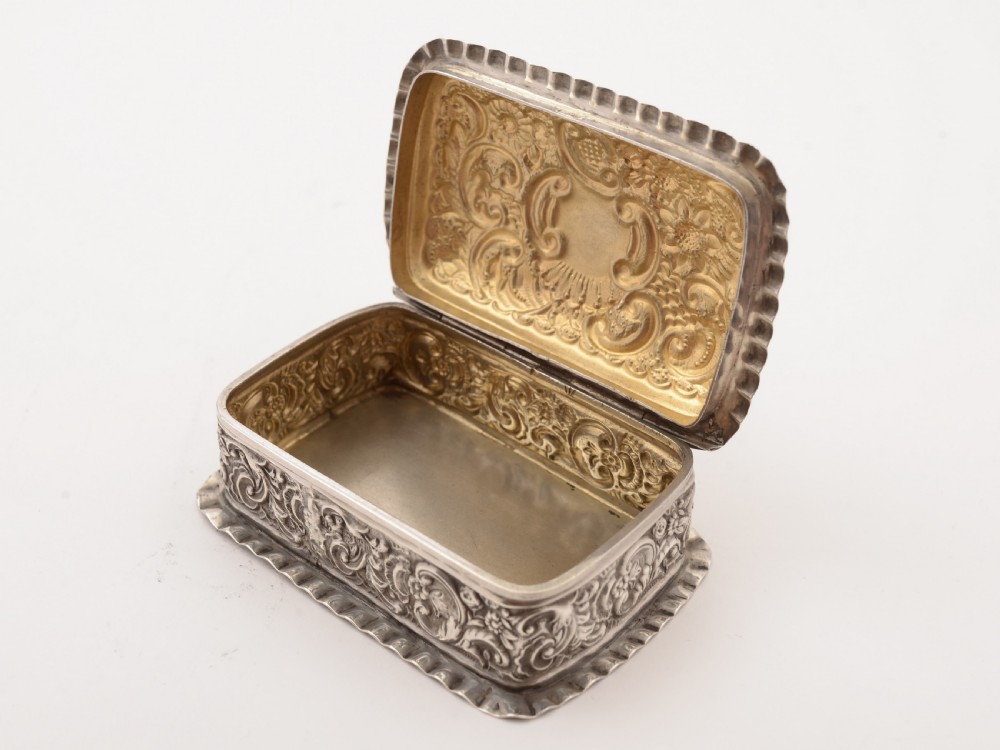 Edwardian Silver Trinket Box, Chester 1903 View III