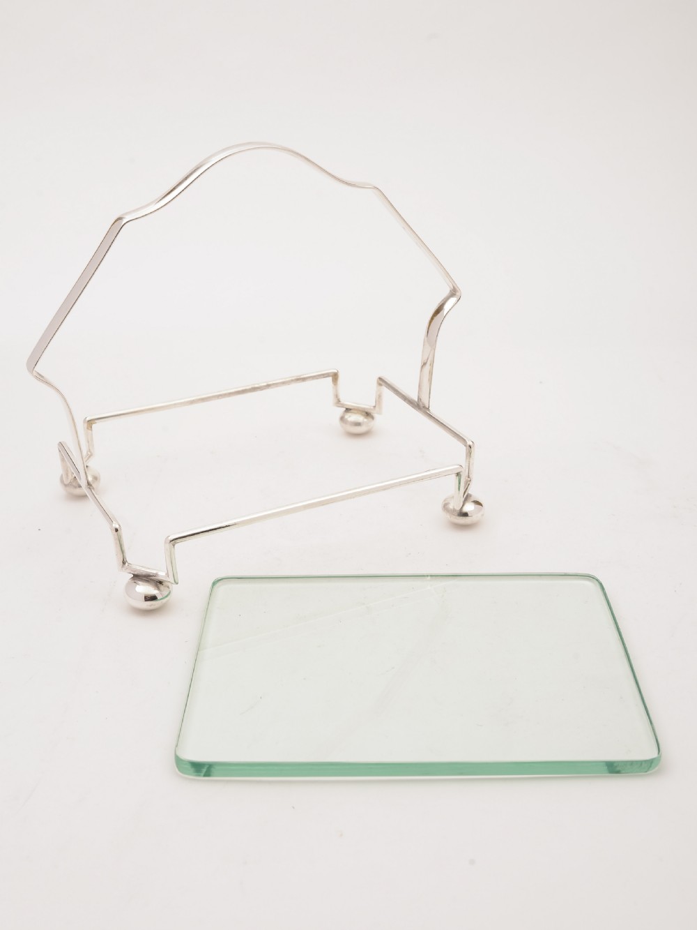 Art Deco One Tier Cake Stand, Circa 1930 View II