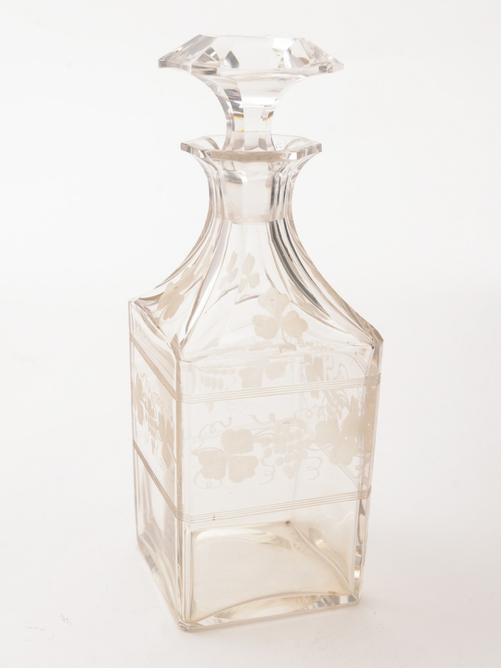 Irish Spirit Decanter, Circa 1900