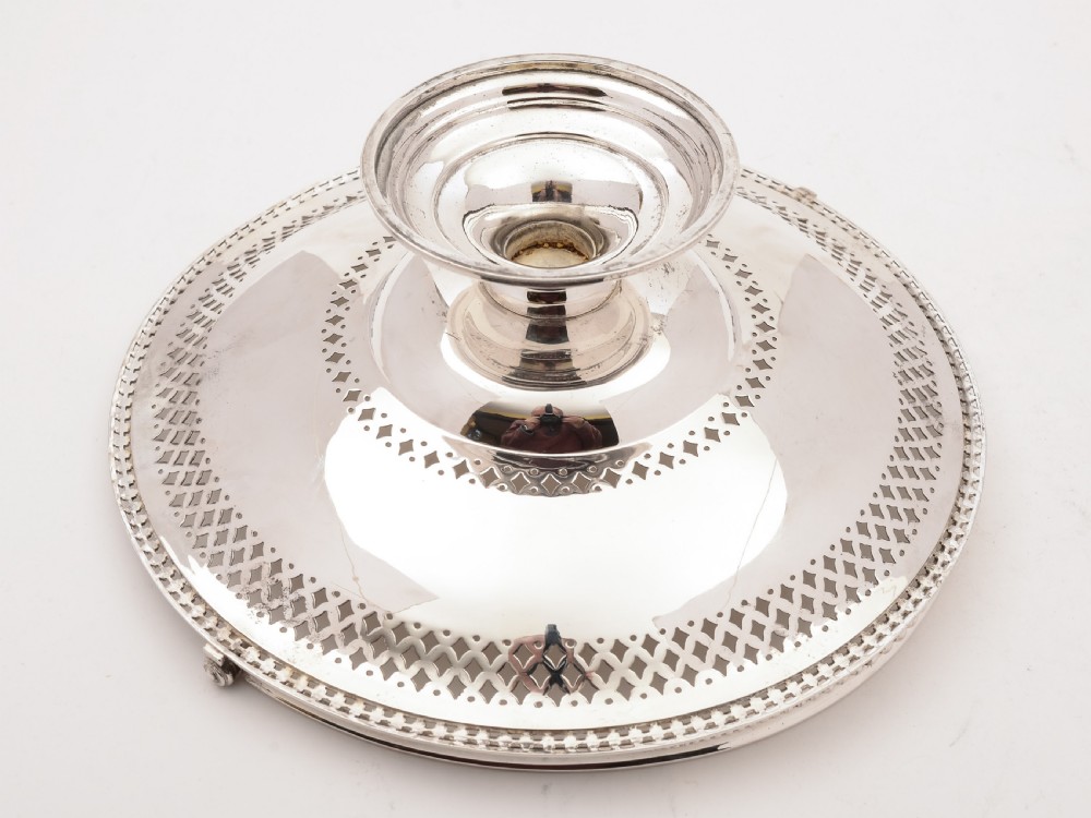 Victorian Elkington Silver Plated Cake Basket, 1884 View III
