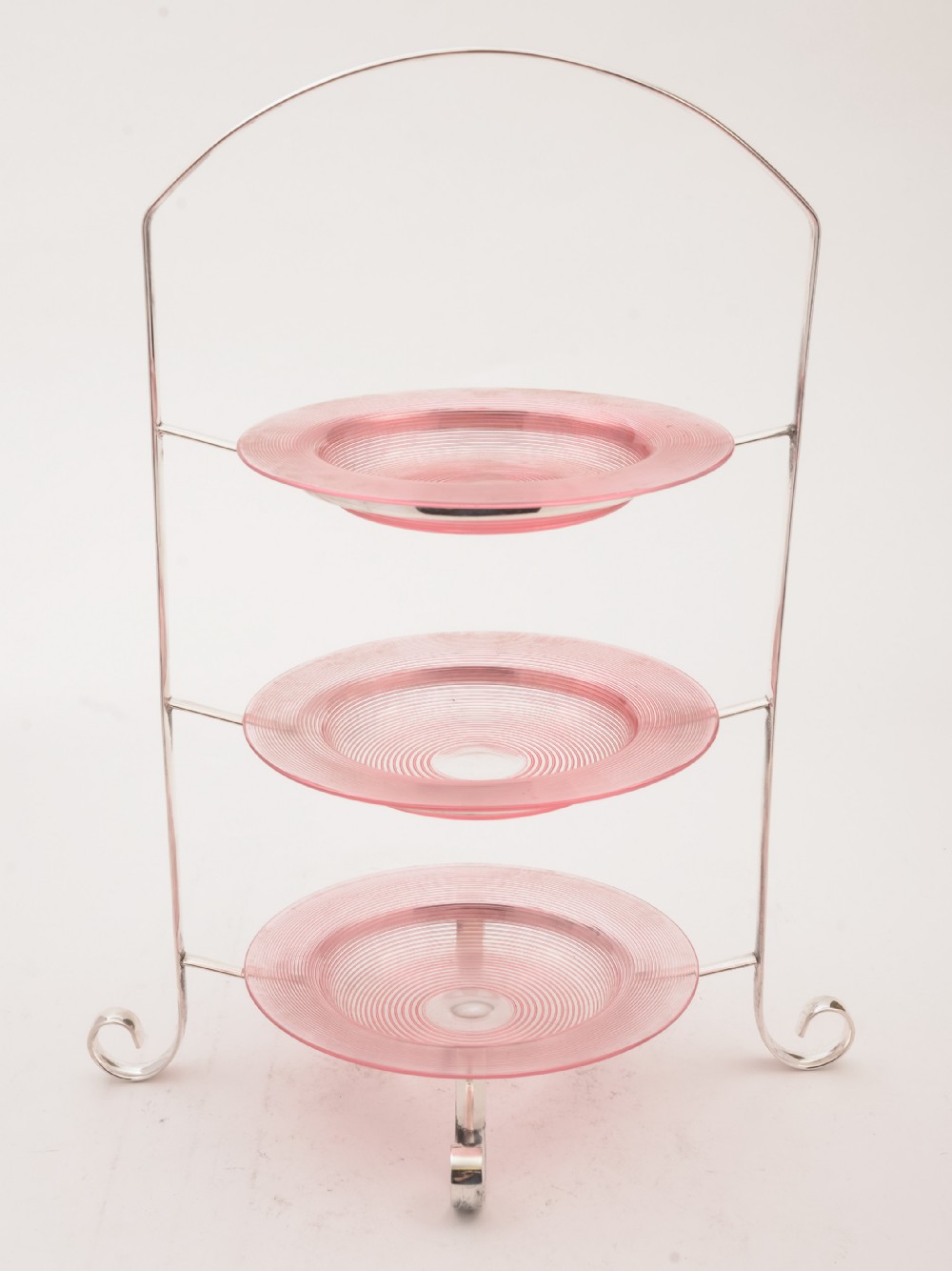 Silver Plated 3 Tier Cake Stand, Circa 1910
