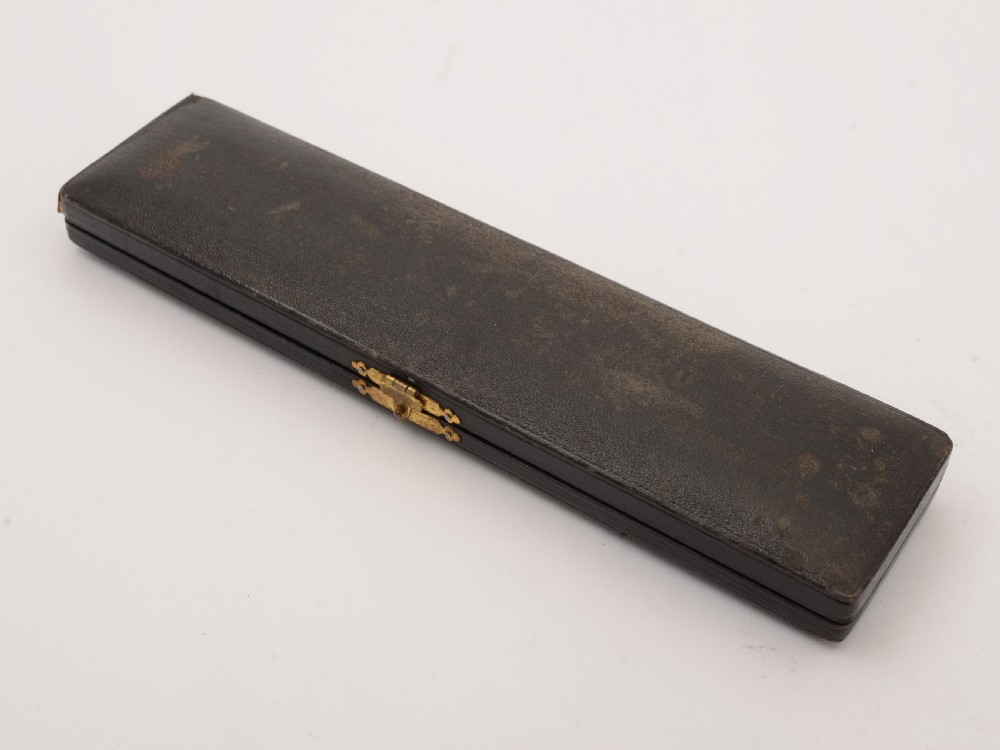 Cased Silver Bread Fork, Birmingham 1900 View II