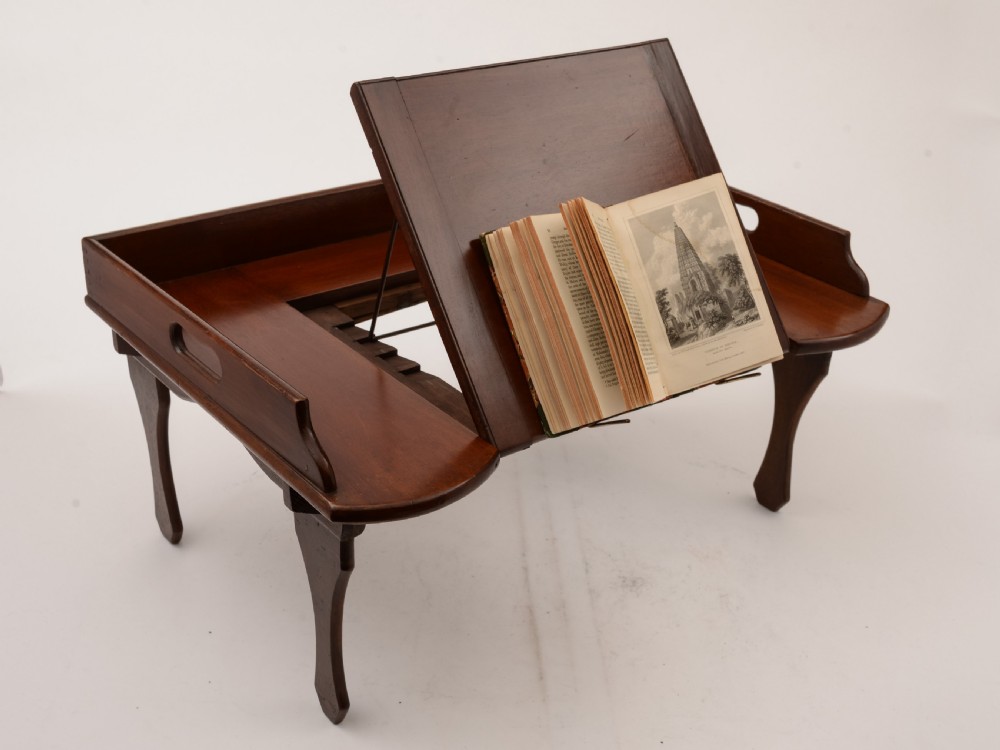 Mahogany 'Breakfast in Bed' Tray, Circa 1920