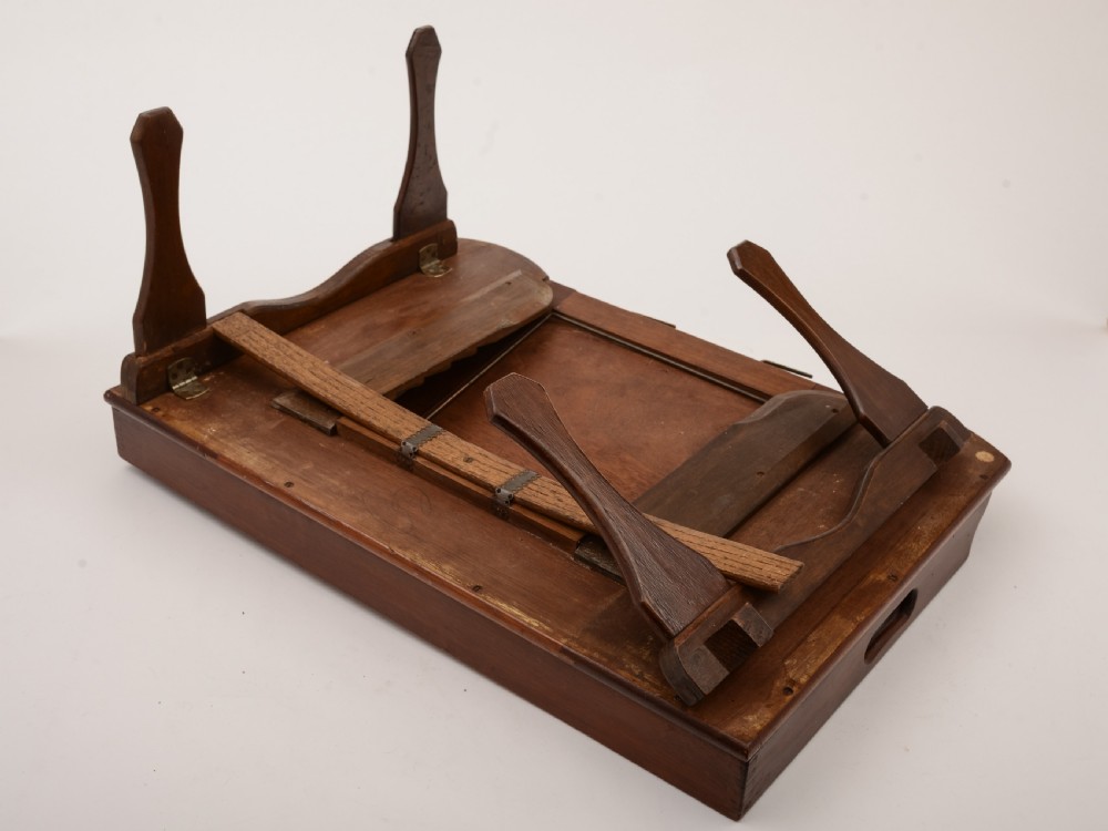 Mahogany 'Breakfast in Bed' Tray, Circa 1920 View III