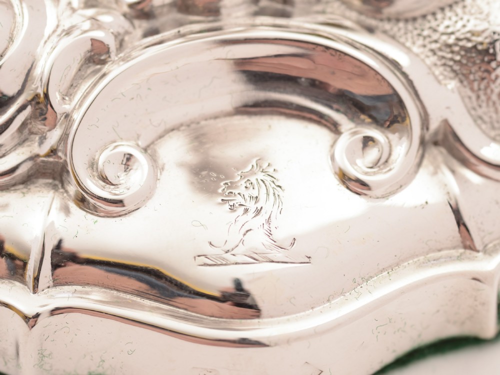 Pair of Elkington Silver Plated Candlesticks, 1847 View IV