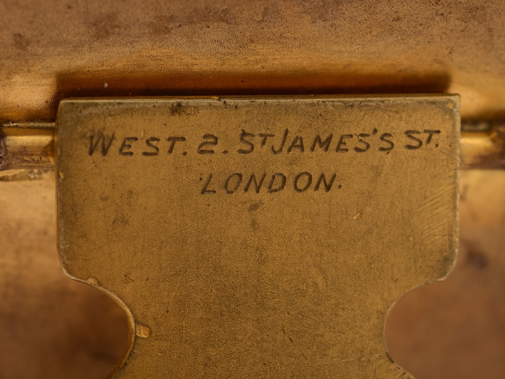 Victorian Brass Photo Frame, Circa 1880 View V