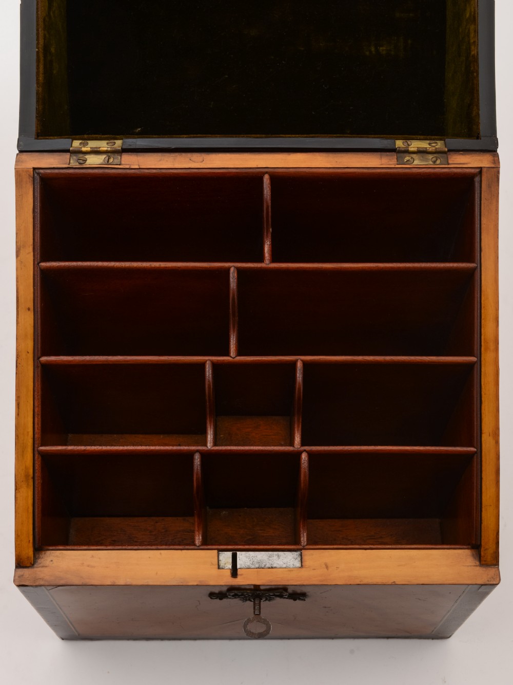 French  King Wood Document  Box, Circa 1800 View V