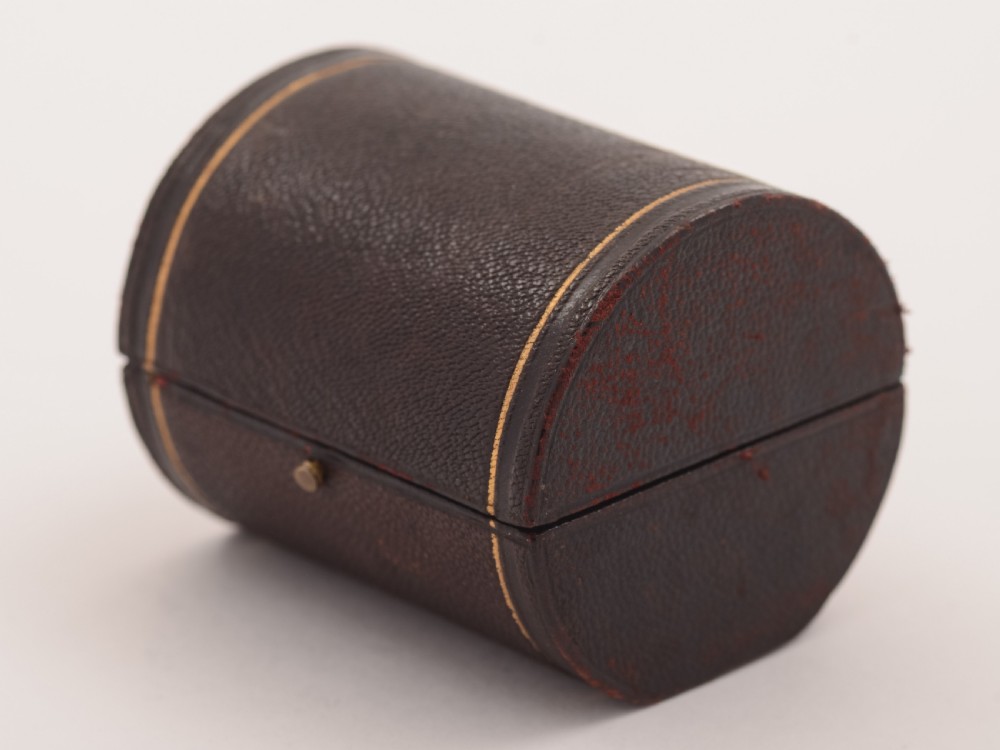 Pair of Cased Victorian Silver Napkin Rings, London 1891 View IV
