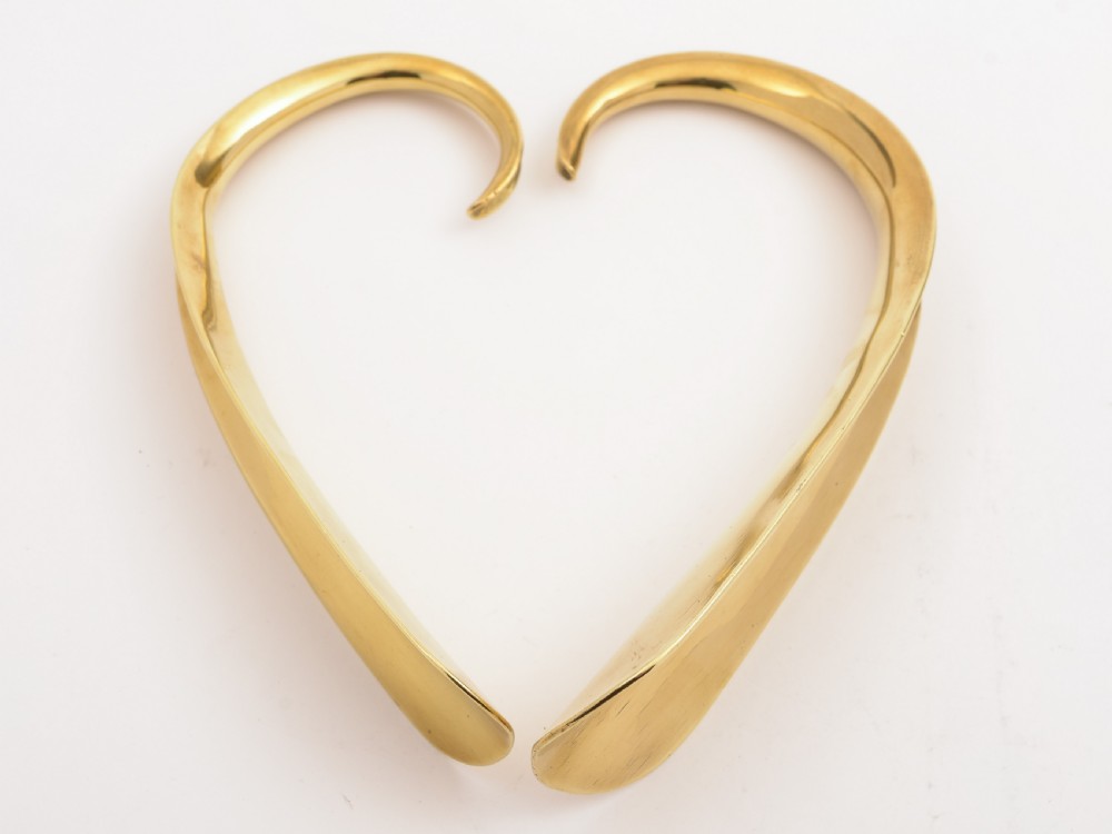 Pair of Edwardian Brass 'His & Hers' Shoe Horns View III