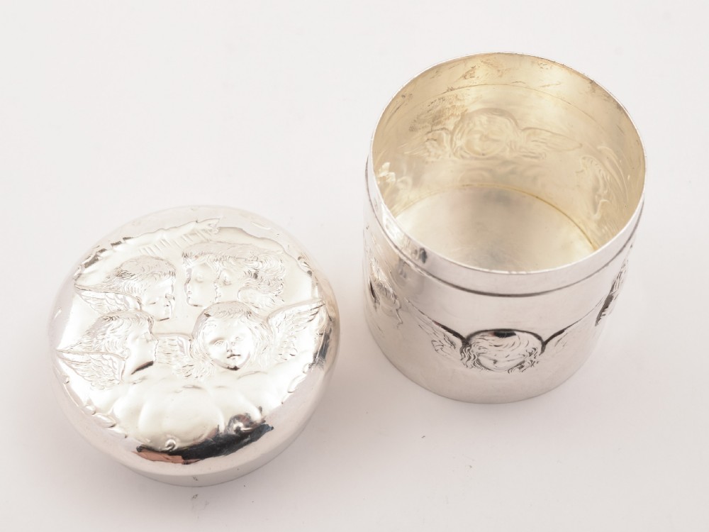 Silver Table Jar, London 1900 View II