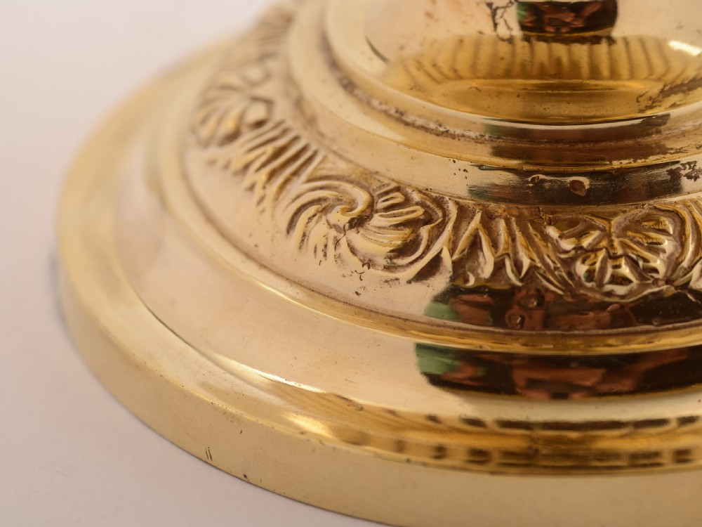 Edwardian Gold-Plated Champagne Ice Bucket, Circa 1905 View VIII