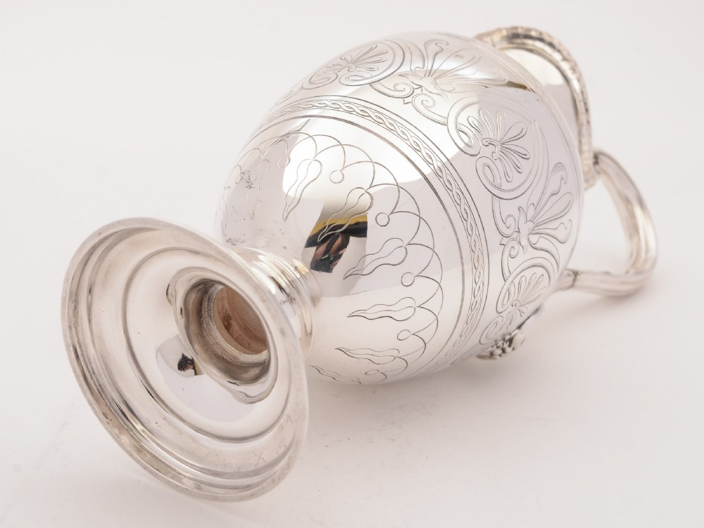Victorian Elkington Silver Plated Claret Jug, 1856 View III