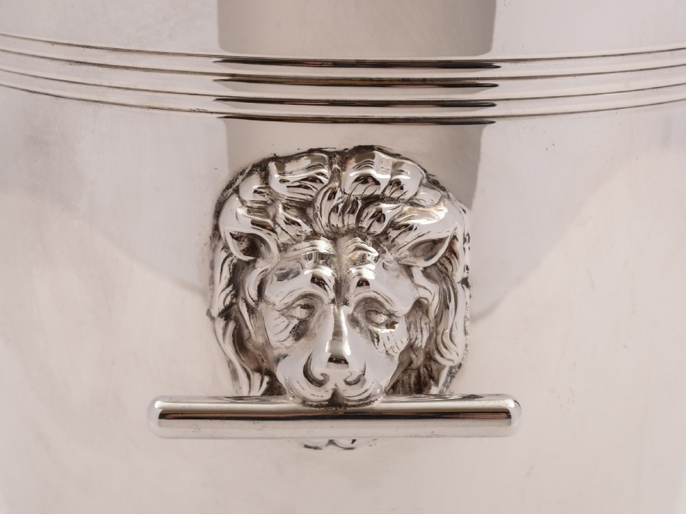 Edwardian Silver Plated Champagne Bucket, Circa 1905 View III