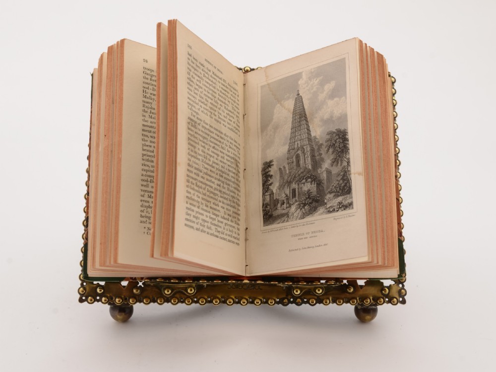 Victorian Brass Folding Book Stand, Circa 1890 View VI
