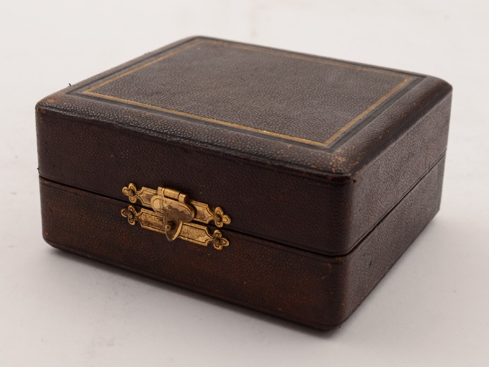 Cased Set of 6 Silver Plated Napkin Rings, Circa 1890 View II