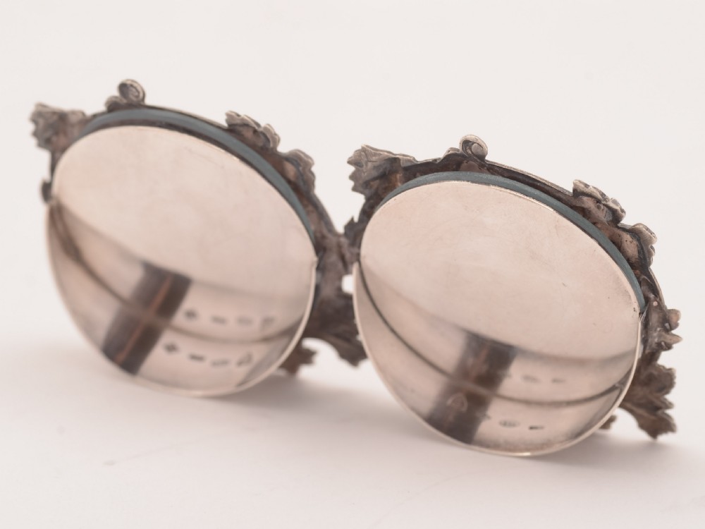 European Silver Double Photo Frame, Circa 1970 View II