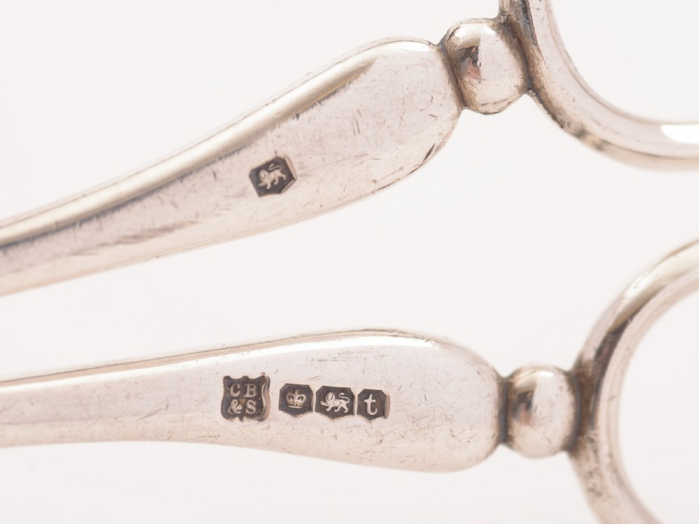 Pair of Silver Salad Servers, Sheffield 1936 View VI