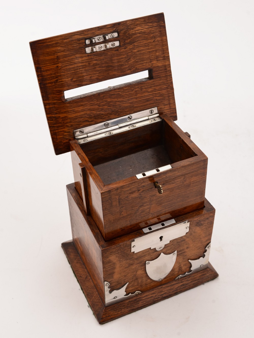 Victorian Cigarette Dispenser, Circa 1880 View IV