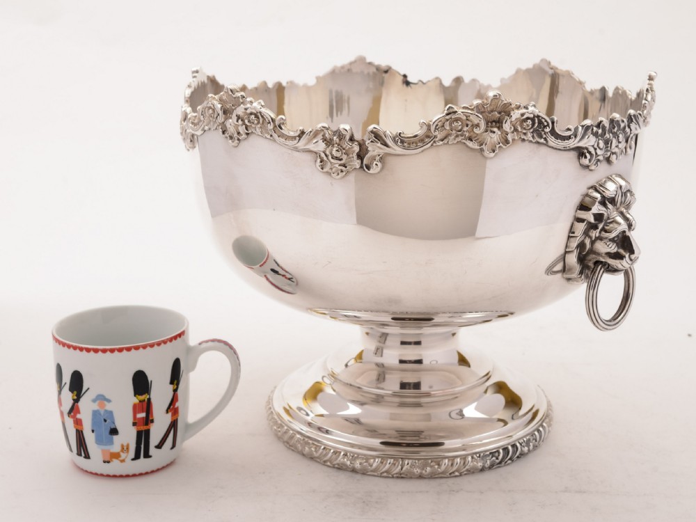 Large Victorian Punch Bowl, Circa 1895 View VI