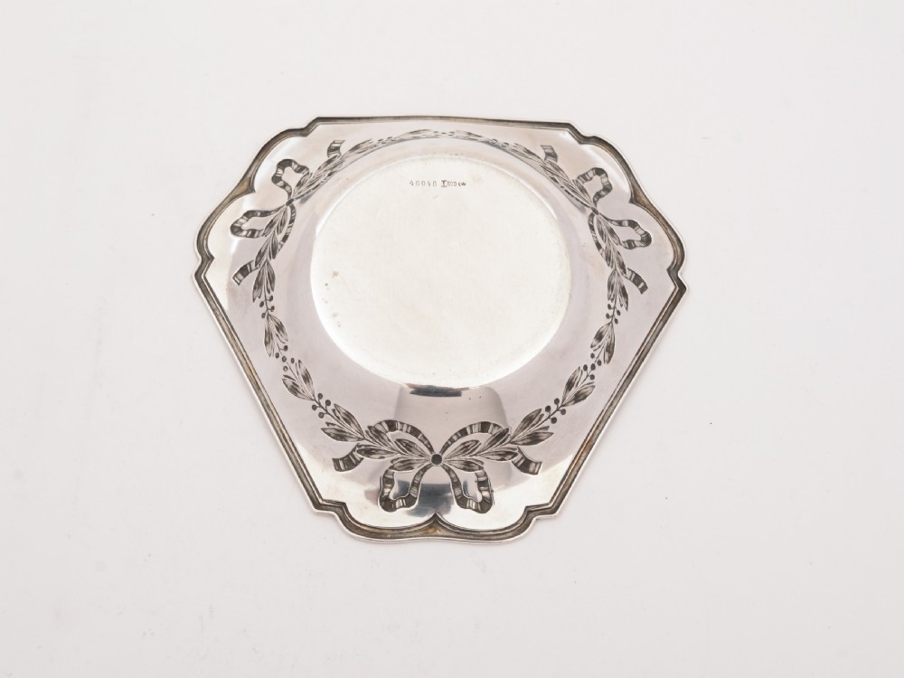 German .800 Silver Dish, Circa 1900 View II
