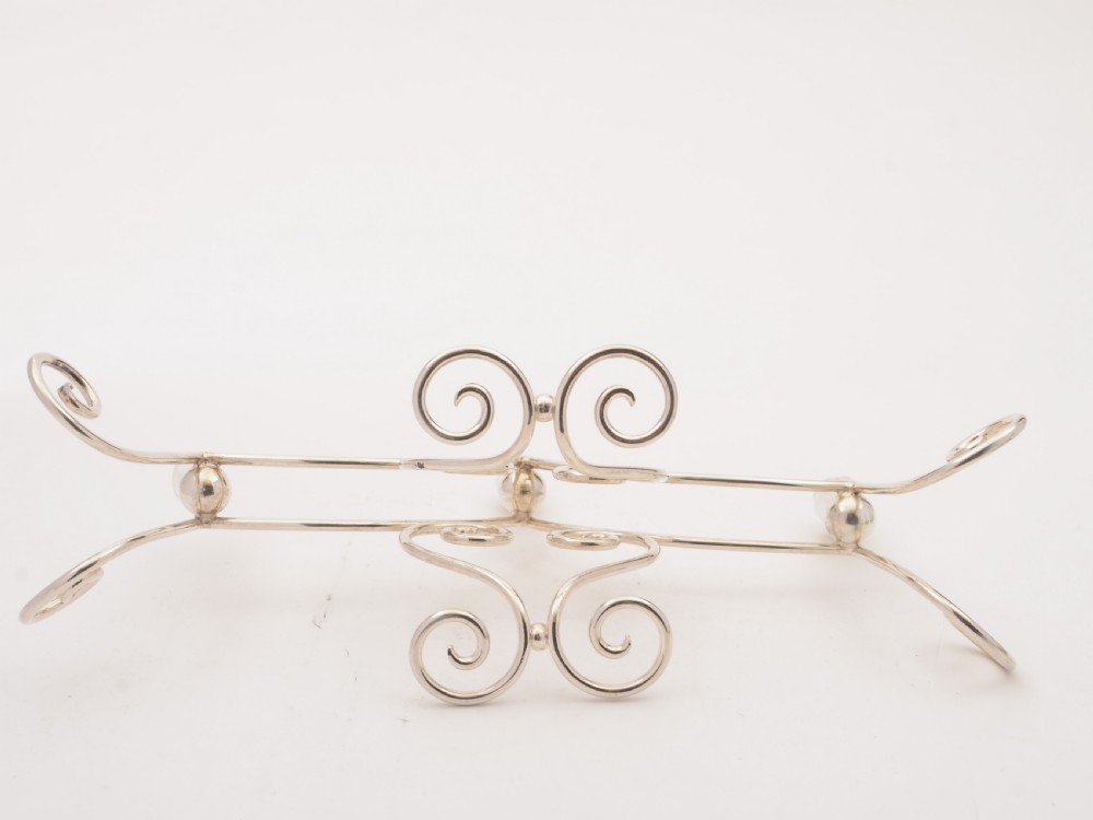 Edwardian Glass and Silver Plated Eperne, Circa 1905 View III