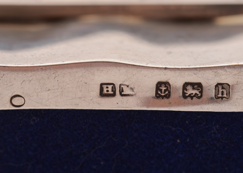 Charming Edwardian Silver Trinket Box, Birmingham 1907 View VII