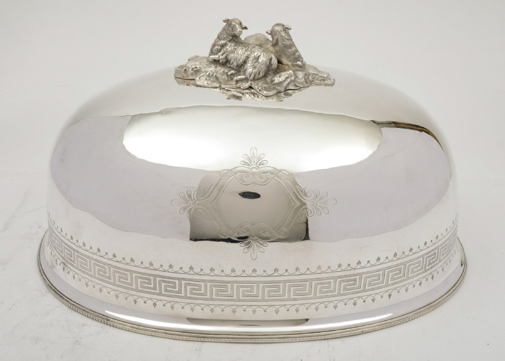 Fabulous Victorian Silver Plated Meat Dome