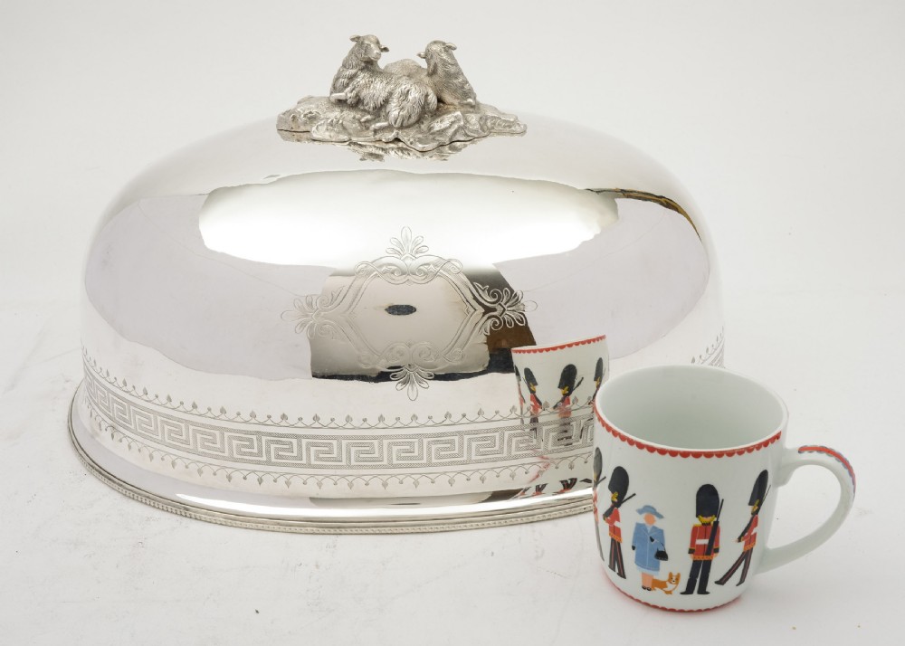 Fabulous Victorian Silver Plated Meat Dome View II