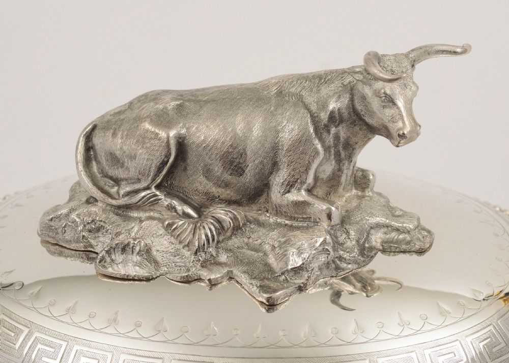 Superb Victorian Silver Plated Tureen. Circa 1880 View II