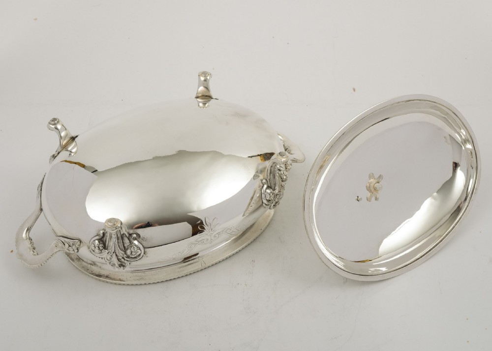 Superb Victorian Silver Plated Tureen. Circa 1880 View IV