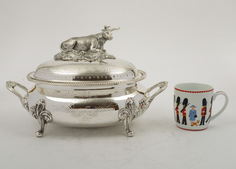 Superb Victorian Silver Plated Tureen. Circa 1880 View V