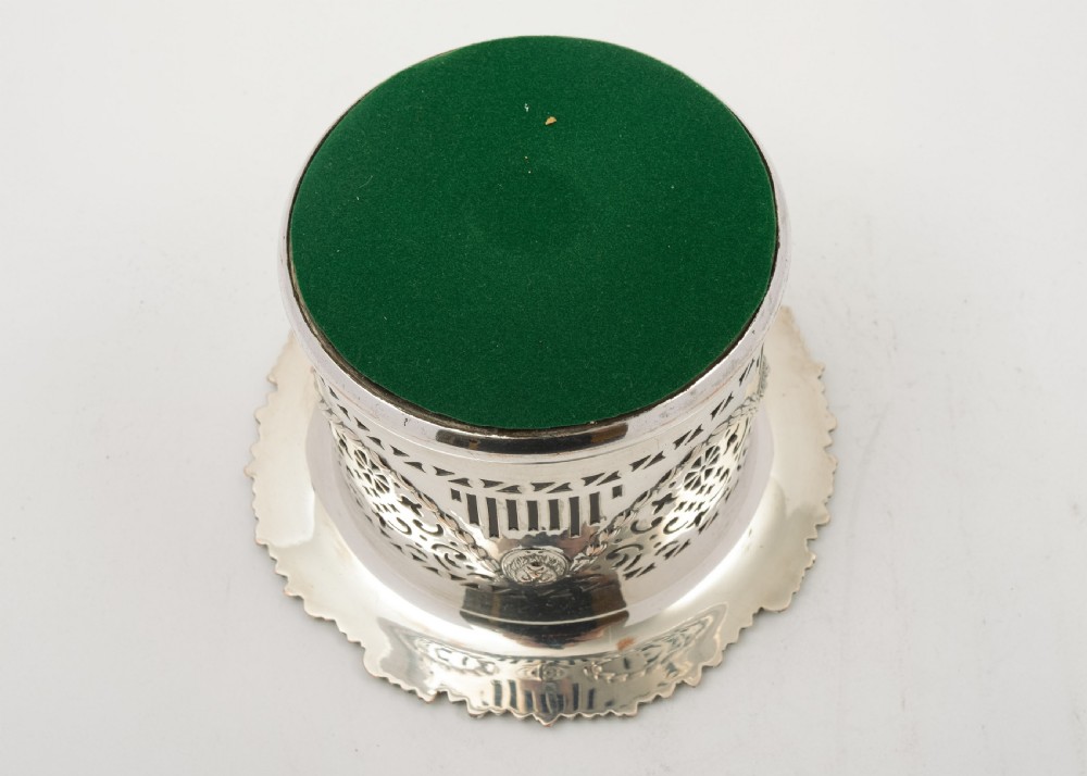 Nice Victorian Bottle Coaster - circa 1880 View IV