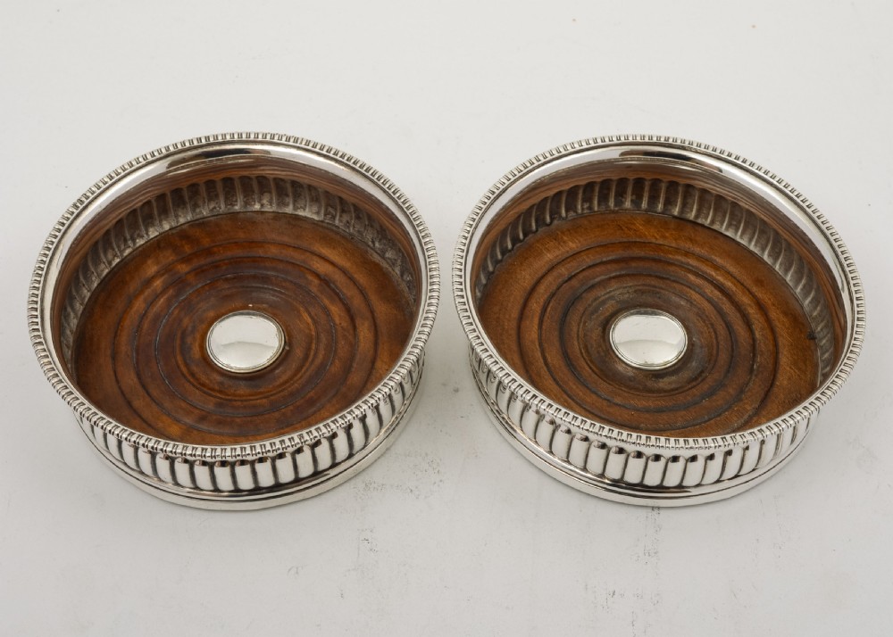 Nice Pair Georgian Coasters - circa  1820