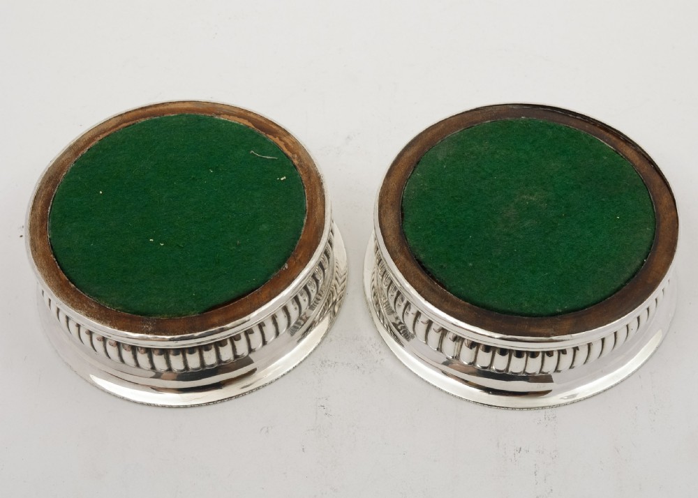 Nice Pair Georgian Coasters - circa  1820 View II