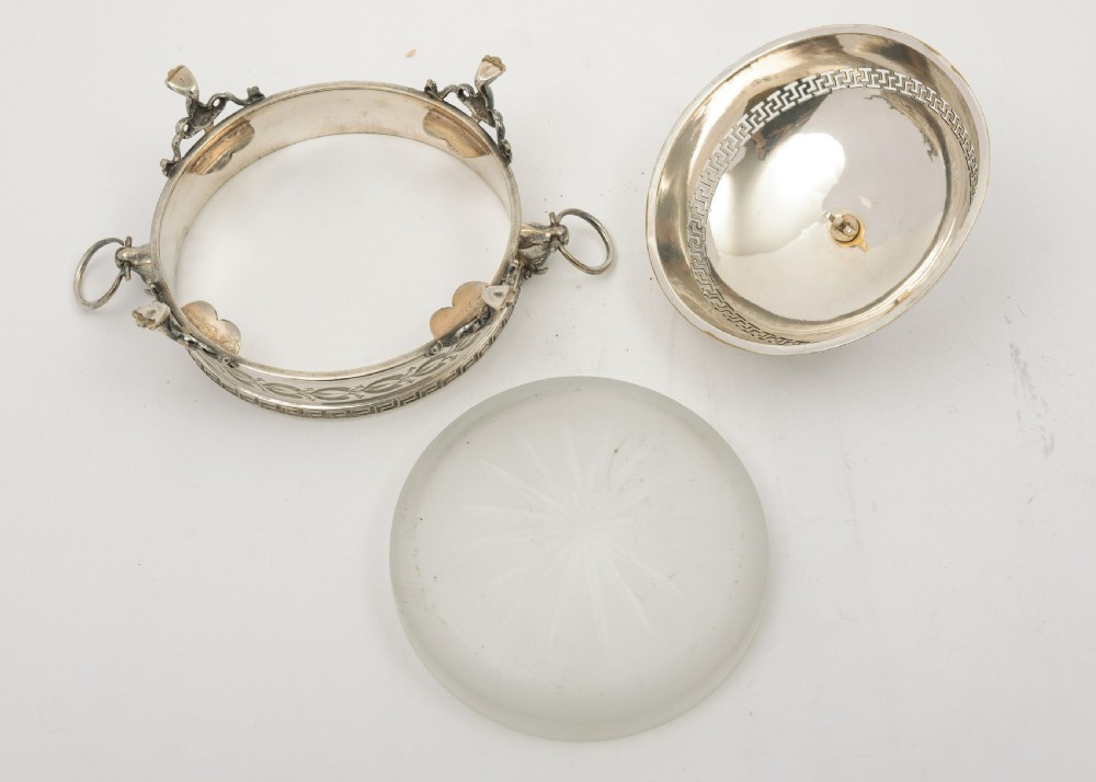 Unusual  Victorian Silver Plated Butter Dish - circa 1890 View III