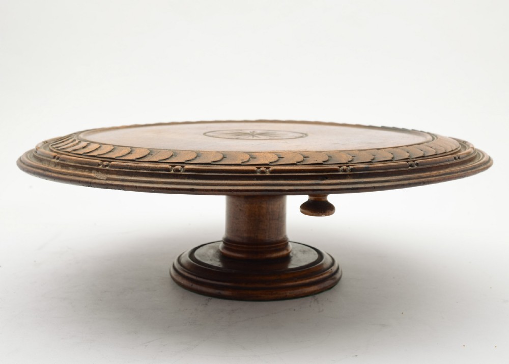 Nice Oak Victorian 'Lazy Susan' - circa 1890 View II