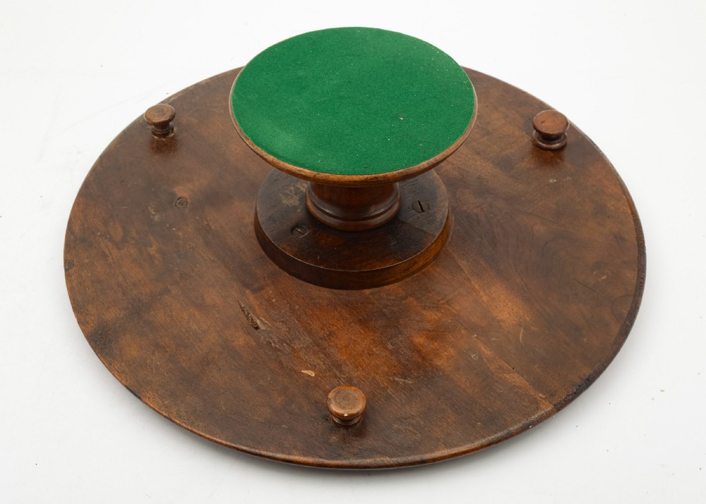 Nice Oak Victorian 'Lazy Susan' - circa 1890 View III