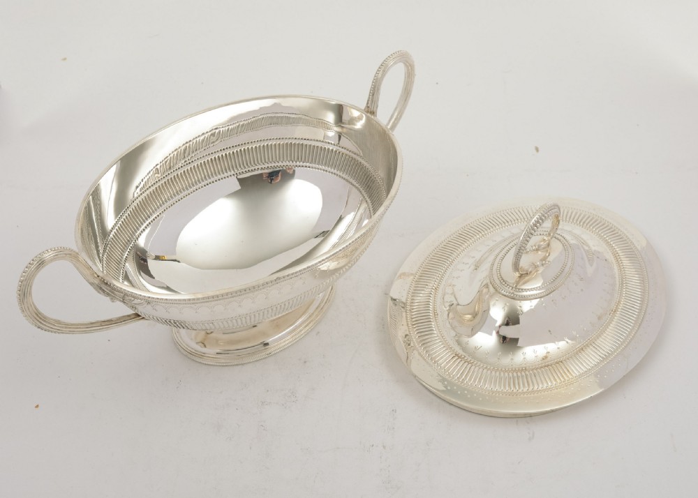 Large Victorian Silver Plated Tureen - circa 1890 View II