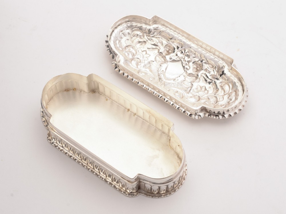 Gorgeous Victorian Silver Plated Trinket Box - circa 1890 View IV