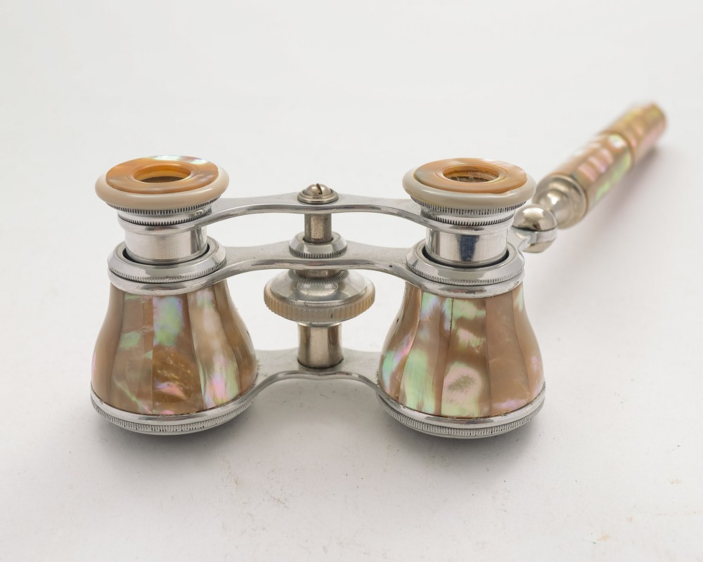 Lovely Pair Mother of Pearl  Opera Glasses - circa 1920