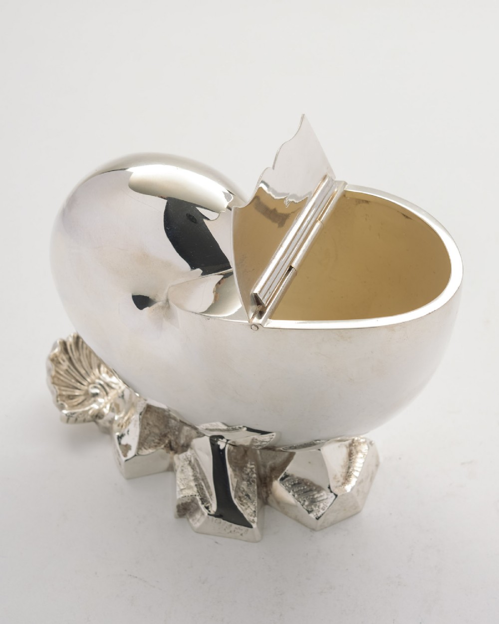 Fabulous Victorian Shell Spoon Warmer - circa 1880