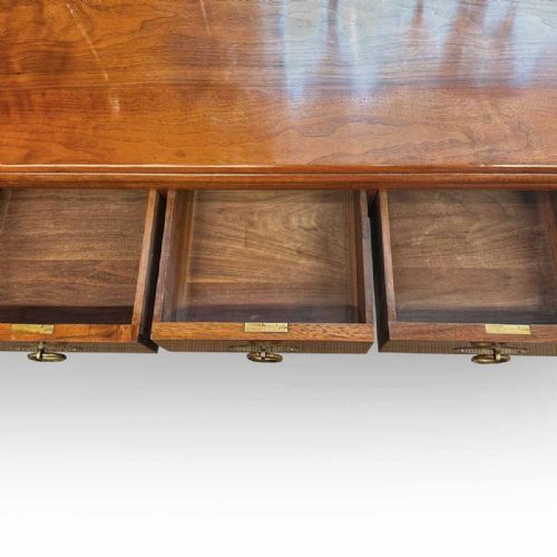 ART DECO WRITING TABLE ATTRIBUTED TO BATH CABINET MAKERS WALNUT - ADDITIONAL PHOTO 3