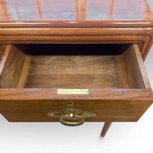 ART DECO WRITING TABLE ATTRIBUTED TO BATH CABINET MAKERS WALNUT - ADDITIONAL PHOTO 4